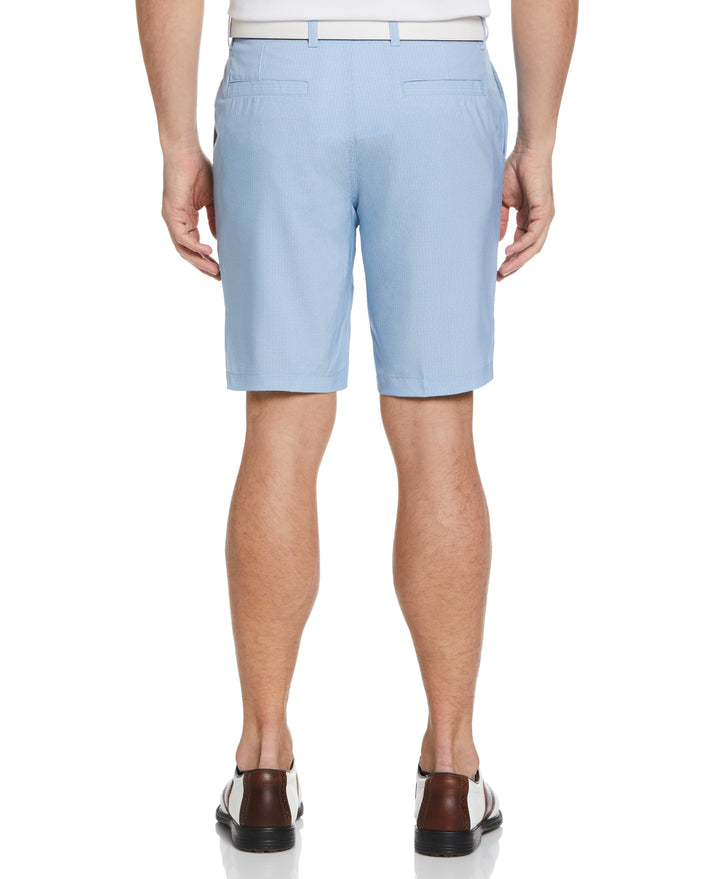 Flat Front Heather Plaid Printed Short (Infinity) 