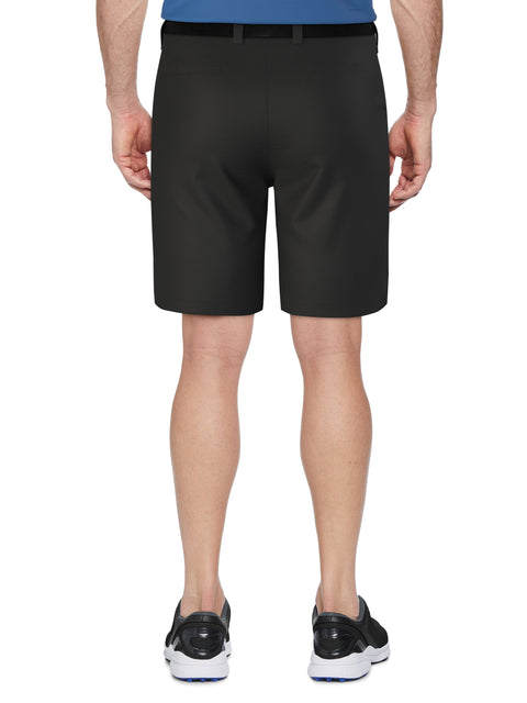 Men's Flat Front Horizontal Textured Golf Short