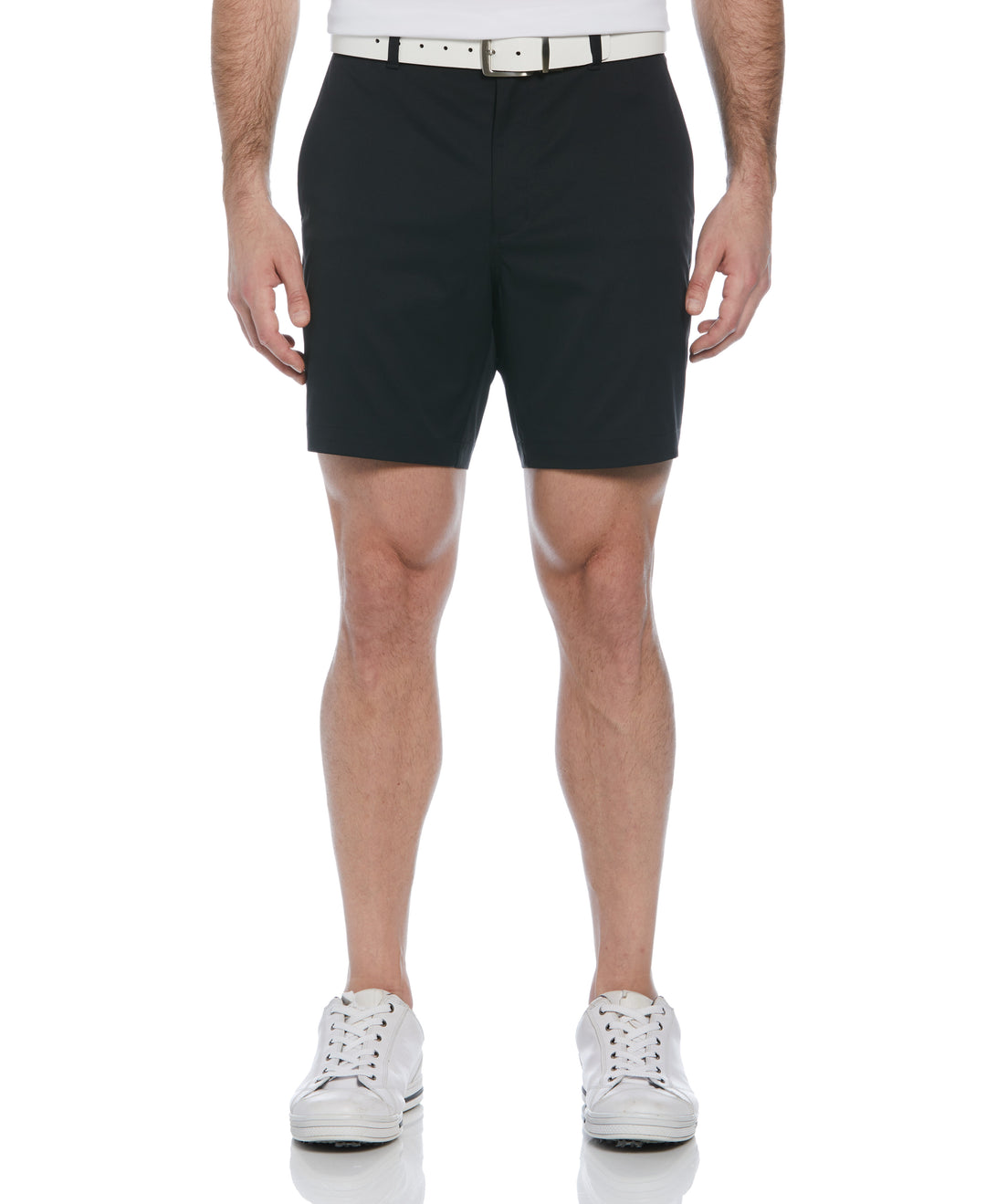 Flat Front Performance Golf Short (Caviar) 