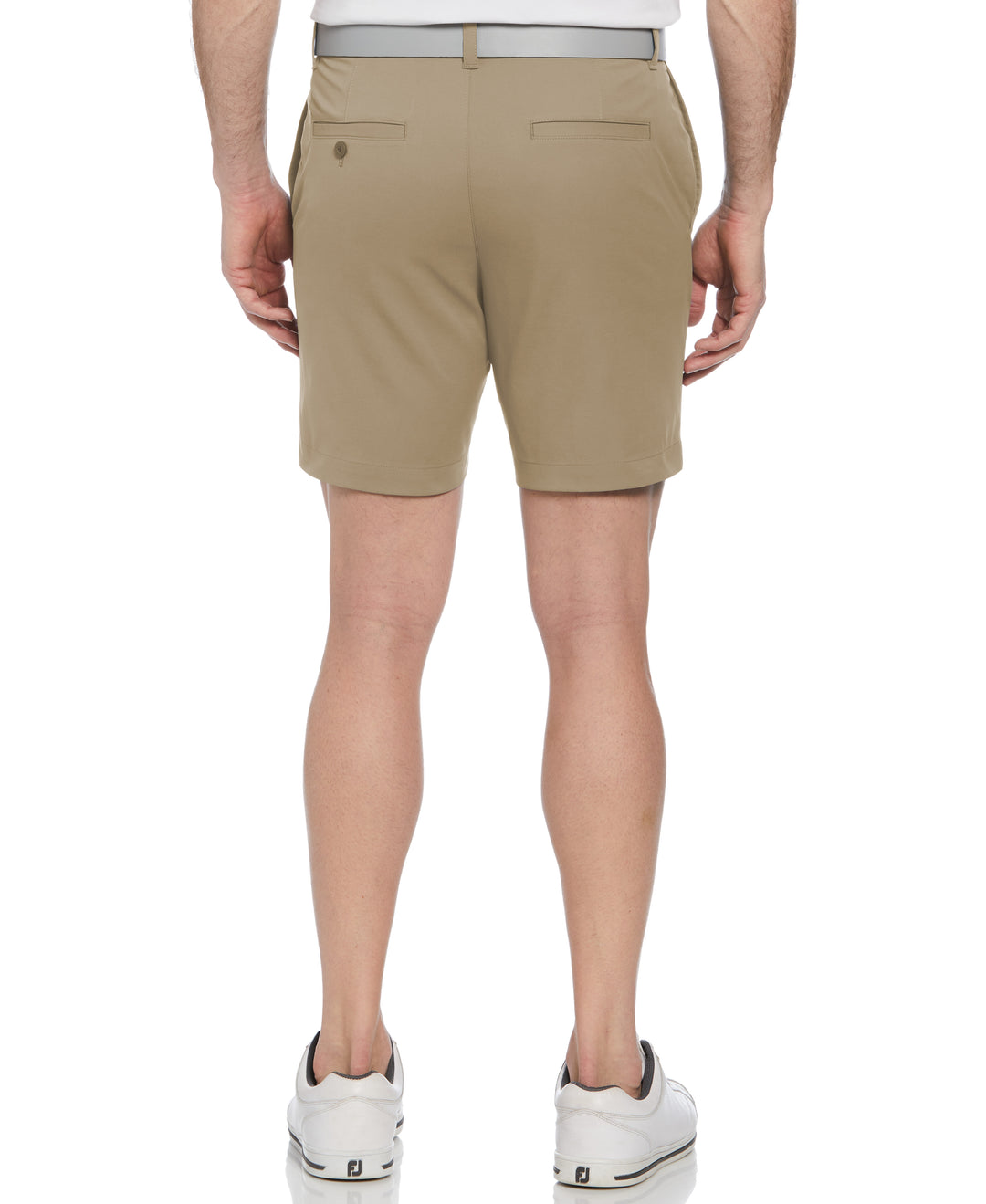 Flat Front Performance Golf Short (Chinchilla) 