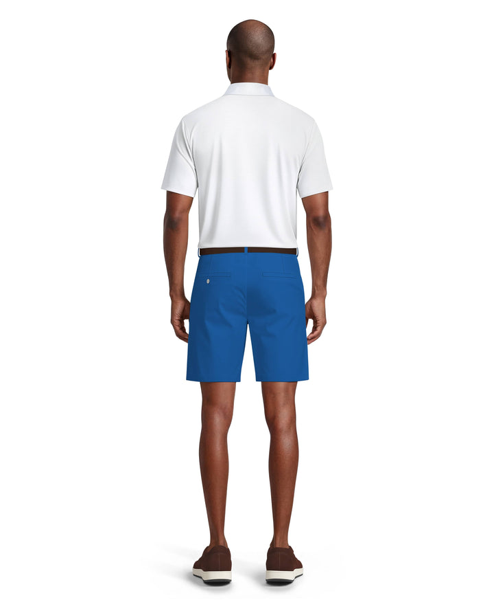 7" Solid Active Waist Performance Stretch Golf Short (Egyptian Blue) 
