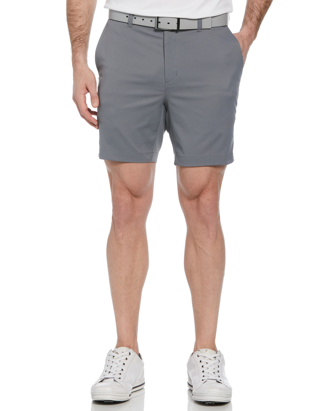 Flat Front Performance Golf Short (Quiet Shade) 