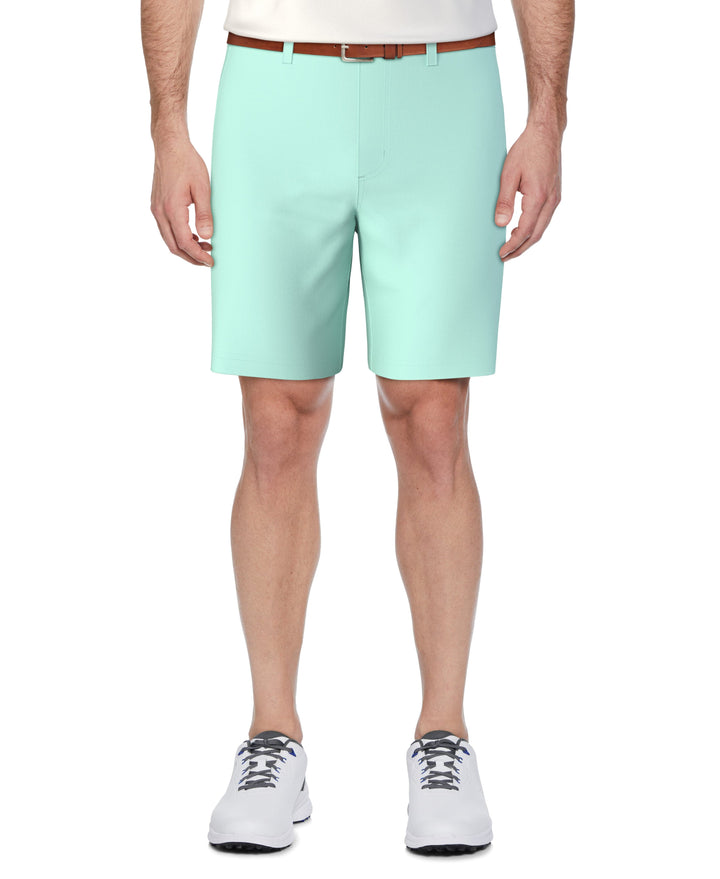 Flat Front Performance Pull-On Golf Short (Aruba Blue) 