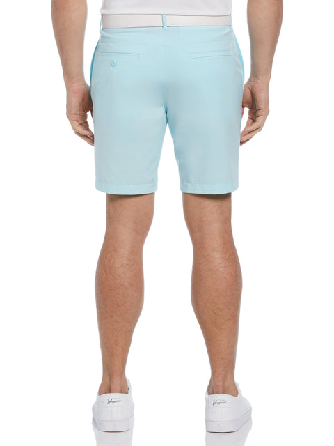Flat Front Pete Perfomance 8" Golf Shorts (Tanager Turquoise) 