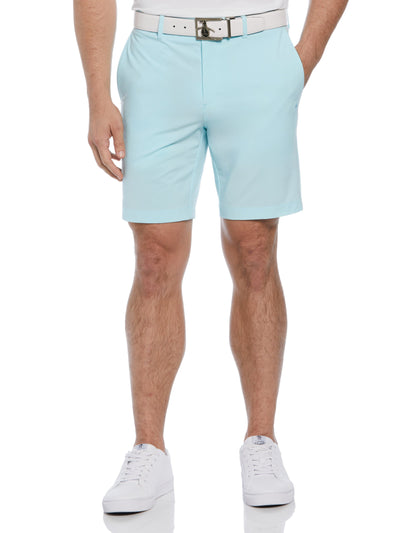 Flat Front Pete Perfomance 8" Golf Shorts (Tanager Turquoise) 