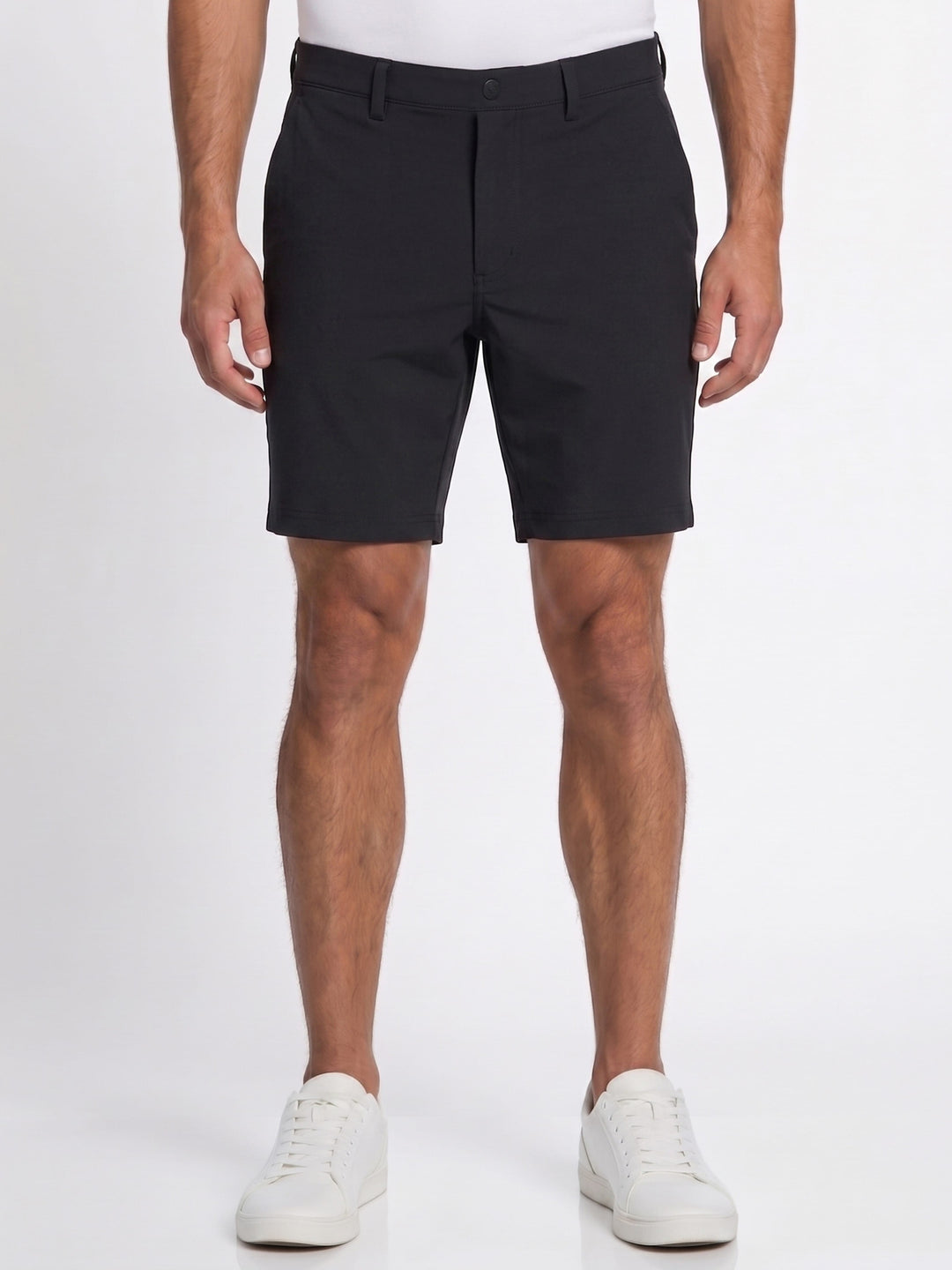 Men's Flat Front Pull-On Golf Short | 8" Inseam