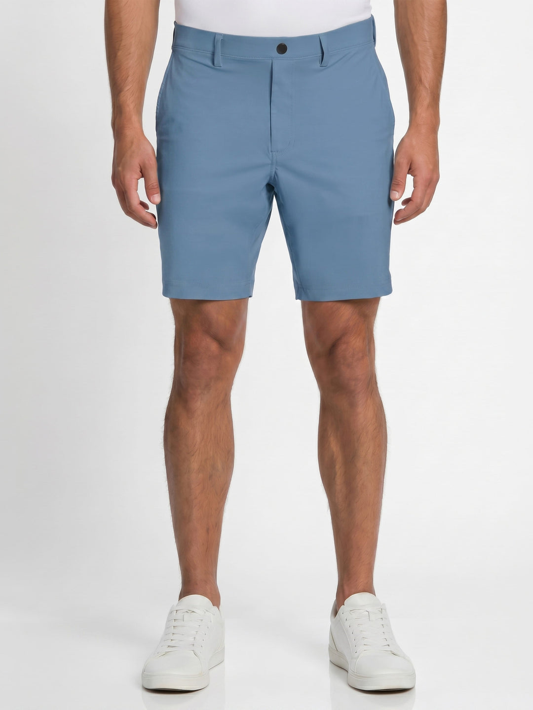 Men's Flat Front Pull-On Golf Short | 8" Inseam