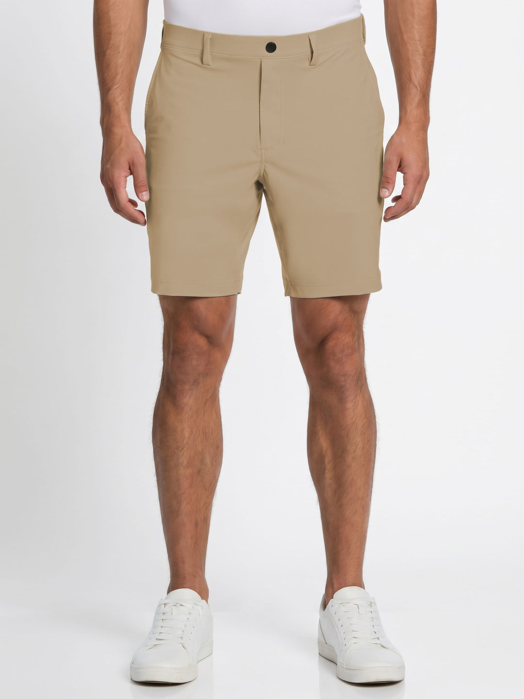 Men's Flat Front Pull-On Golf Short | 8" Inseam