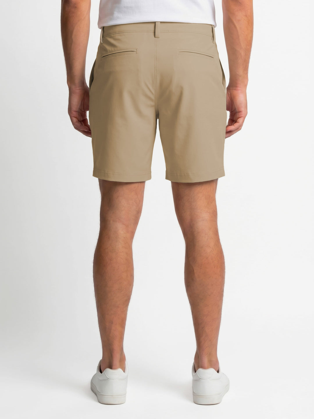 Men's Flat Front Pull-On Golf Short | 8" Inseam