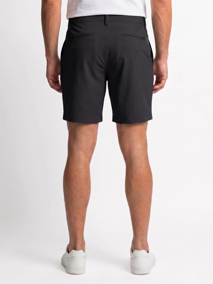 Men's Flat Front Pull-On Golf Short | 8" Inseam