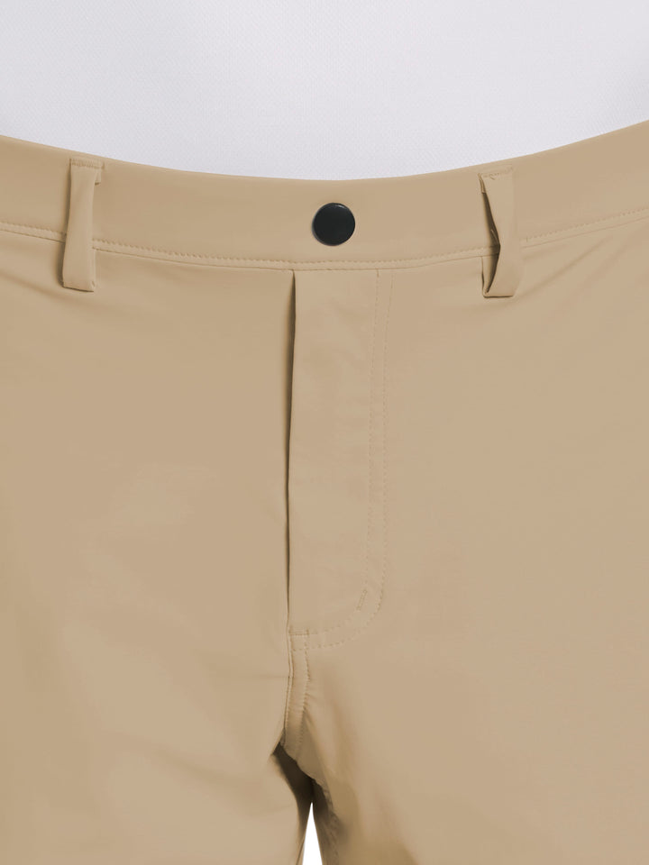 Men's Flat Front Pull-On Golf Short | 8" Inseam