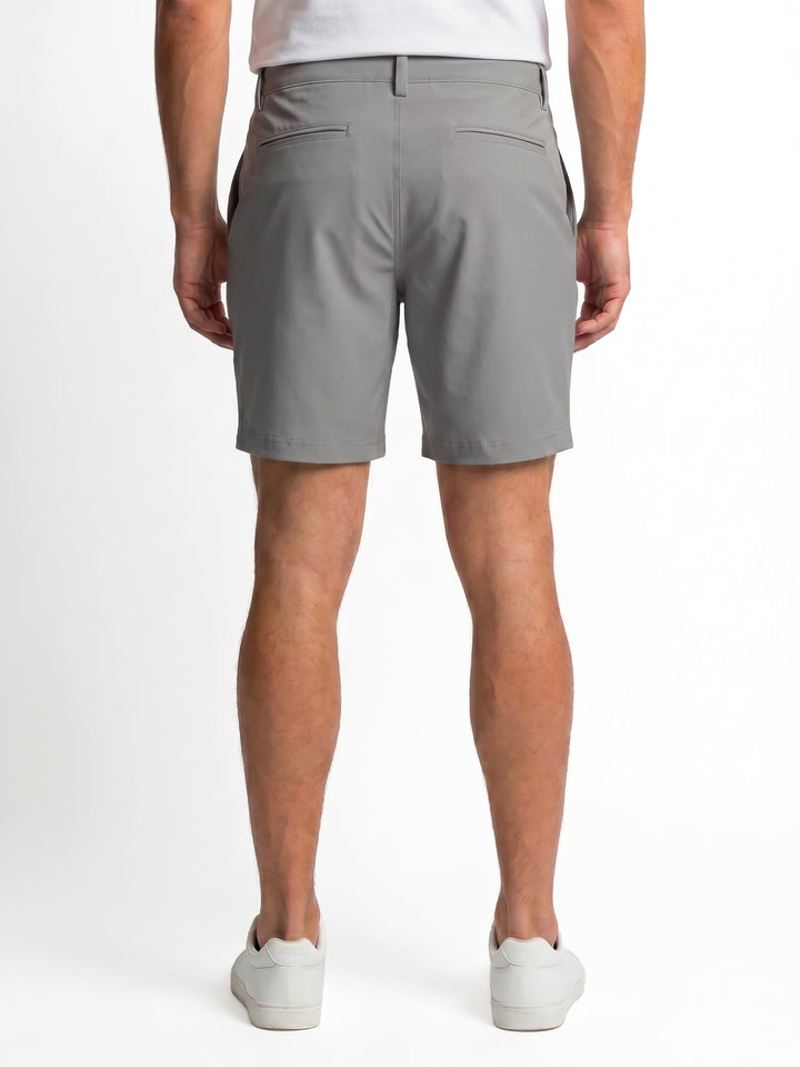 Men's Flat Front Pull-On Golf Short | 8" Inseam