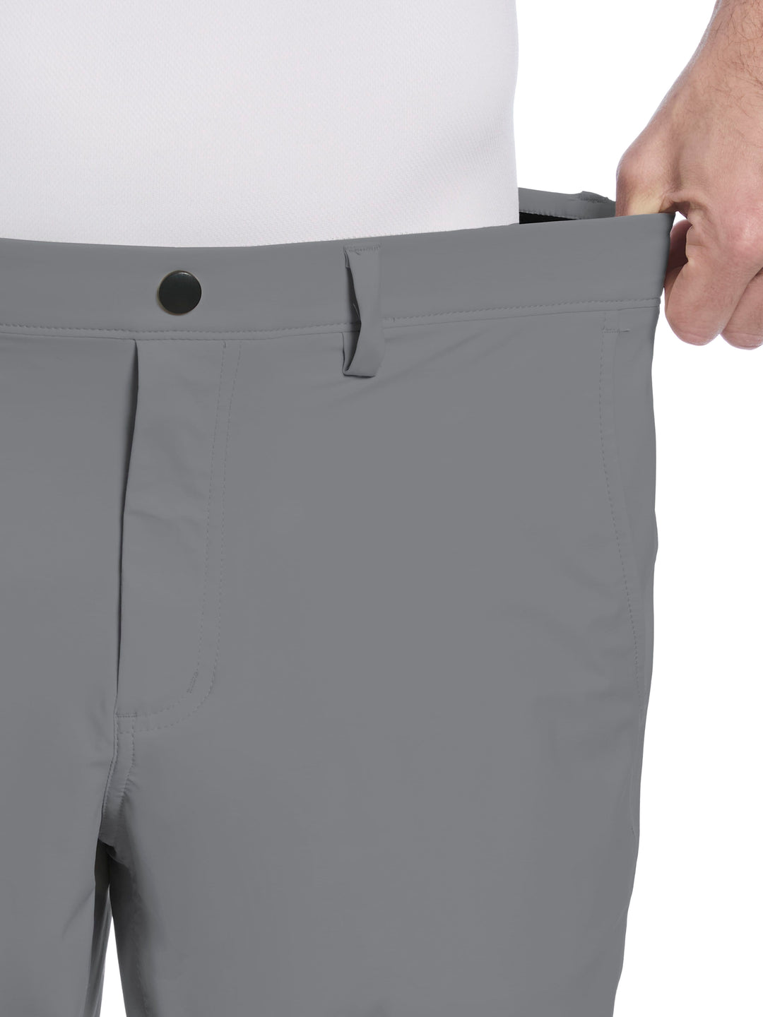 Men's Flat Front Pull-On Golf Short | 8" Inseam