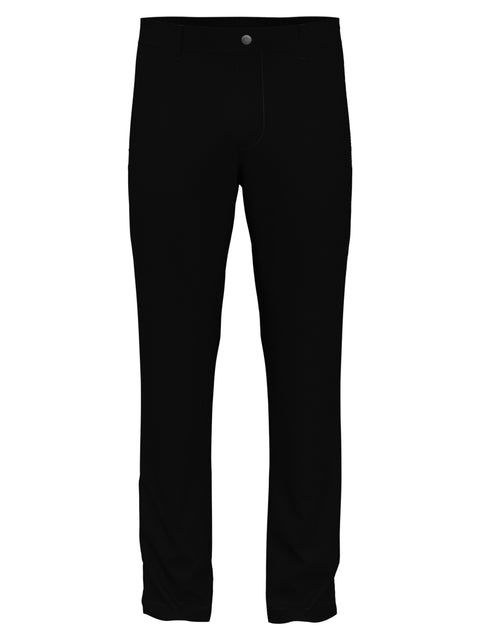 Flat Front Solid Golf Pant (Caviar) 