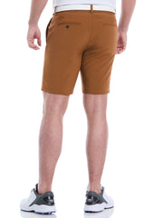Men's Flat Front Solid Golf Short
