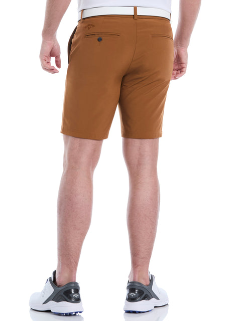Men's Flat Front Solid Golf Short