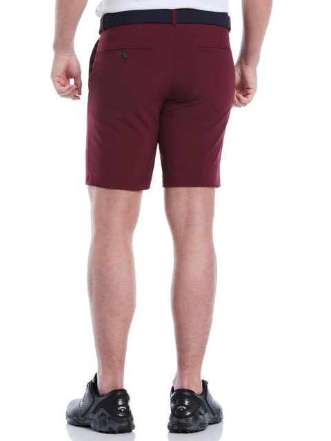Men's Flat Front Solid Golf Short
