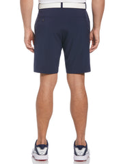 Flat Front Solid Golf Short (Peacoat) 