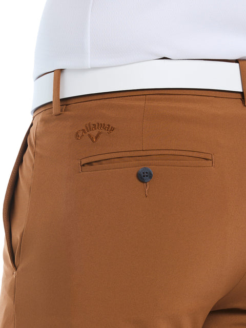 Men's Flat Front Solid Golf Short