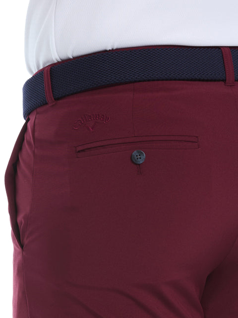Men's Flat Front Solid Golf Short