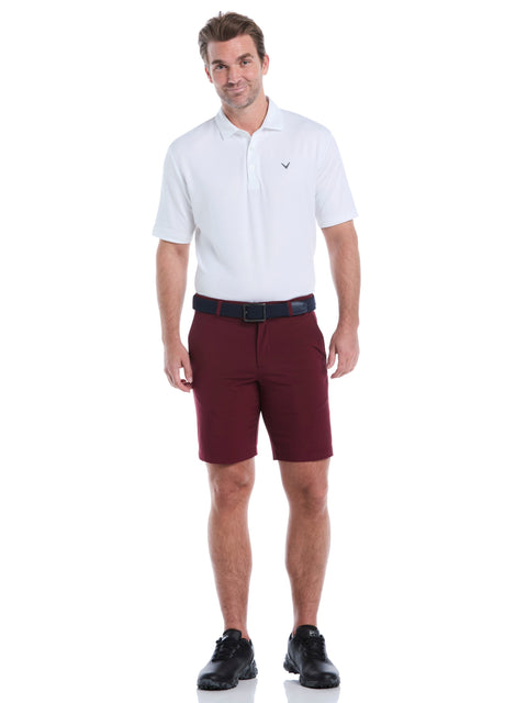 Men's Flat Front Solid Golf Short