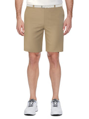 Men's Flat Front Solid Golf Short with Active Waistband