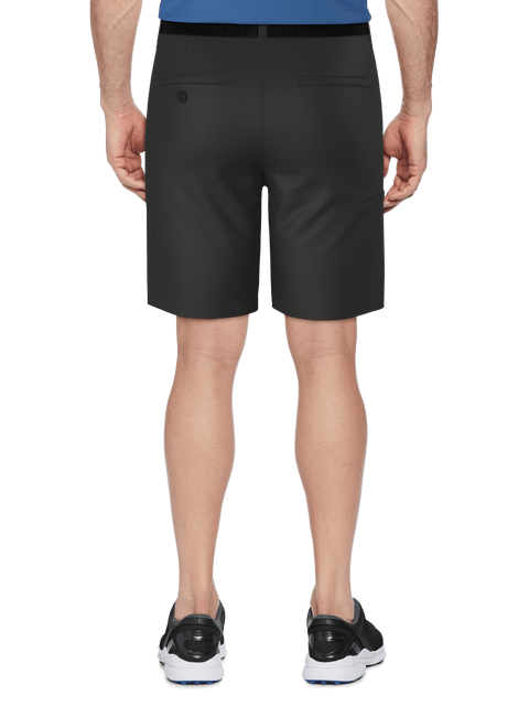 Men's Flat Front Solid Golf Short with Active Waistband