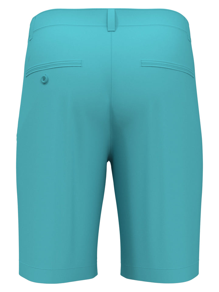Men's Flat Front Solid Golf Shorts | 9" Inseam