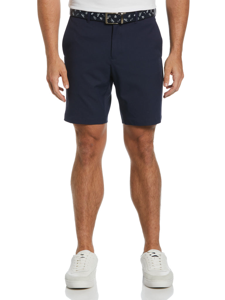 Men's Flat Front Solid Golf Shorts | 9