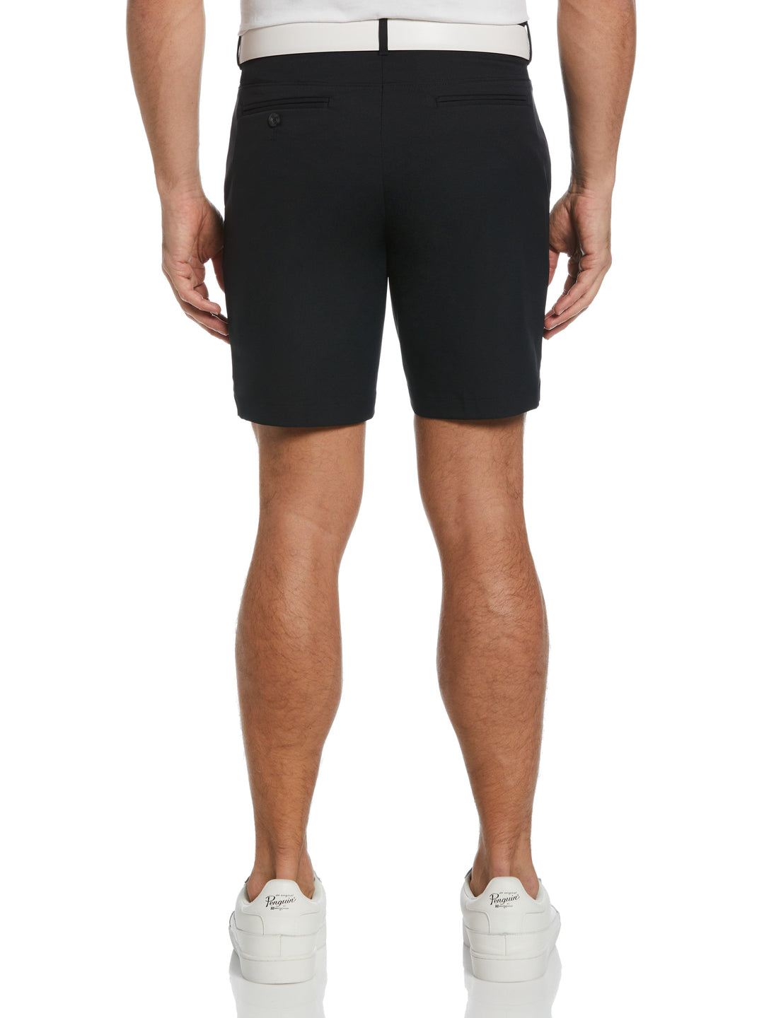 Men's Flat Front Solid Golf Shorts | 9" Inseam