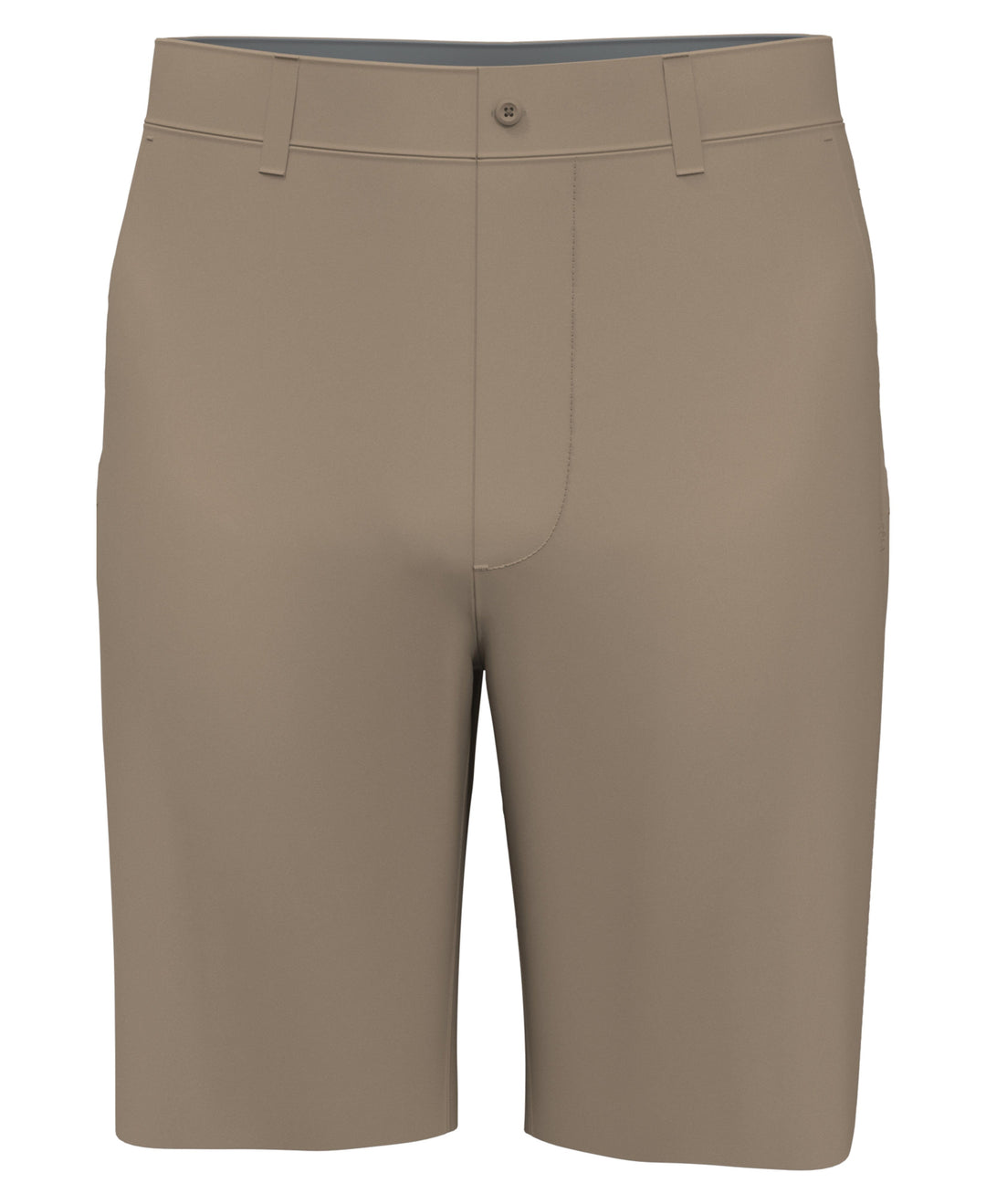 Flat Front Solid Golf Shorts (Chinchilla) 