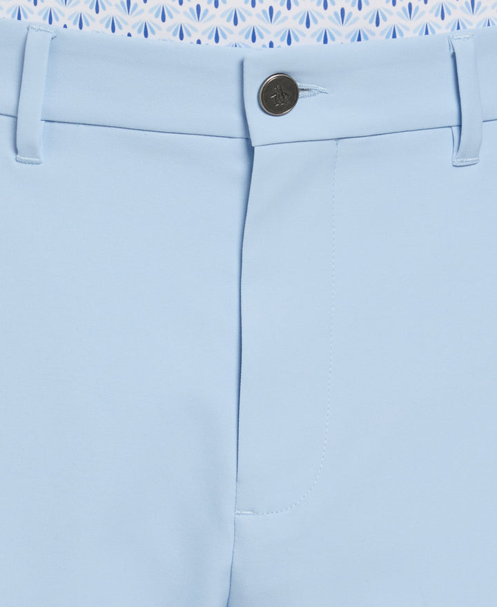 Flat Front Solid Golf Shorts (Powder Blue) 