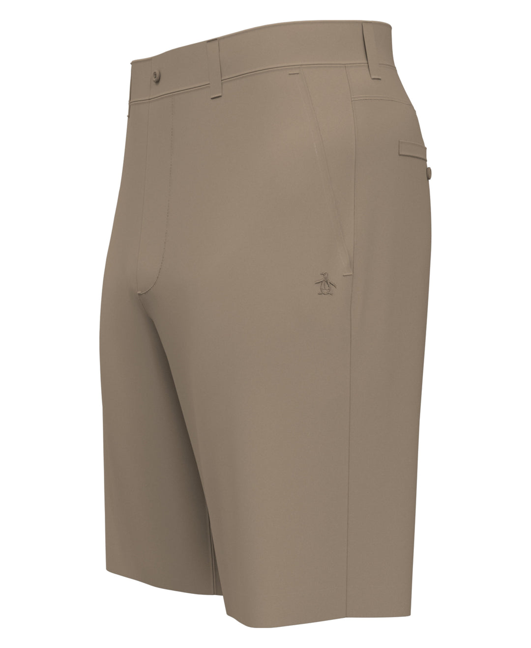 Flat Front Solid Golf Shorts (Chinchilla) 
