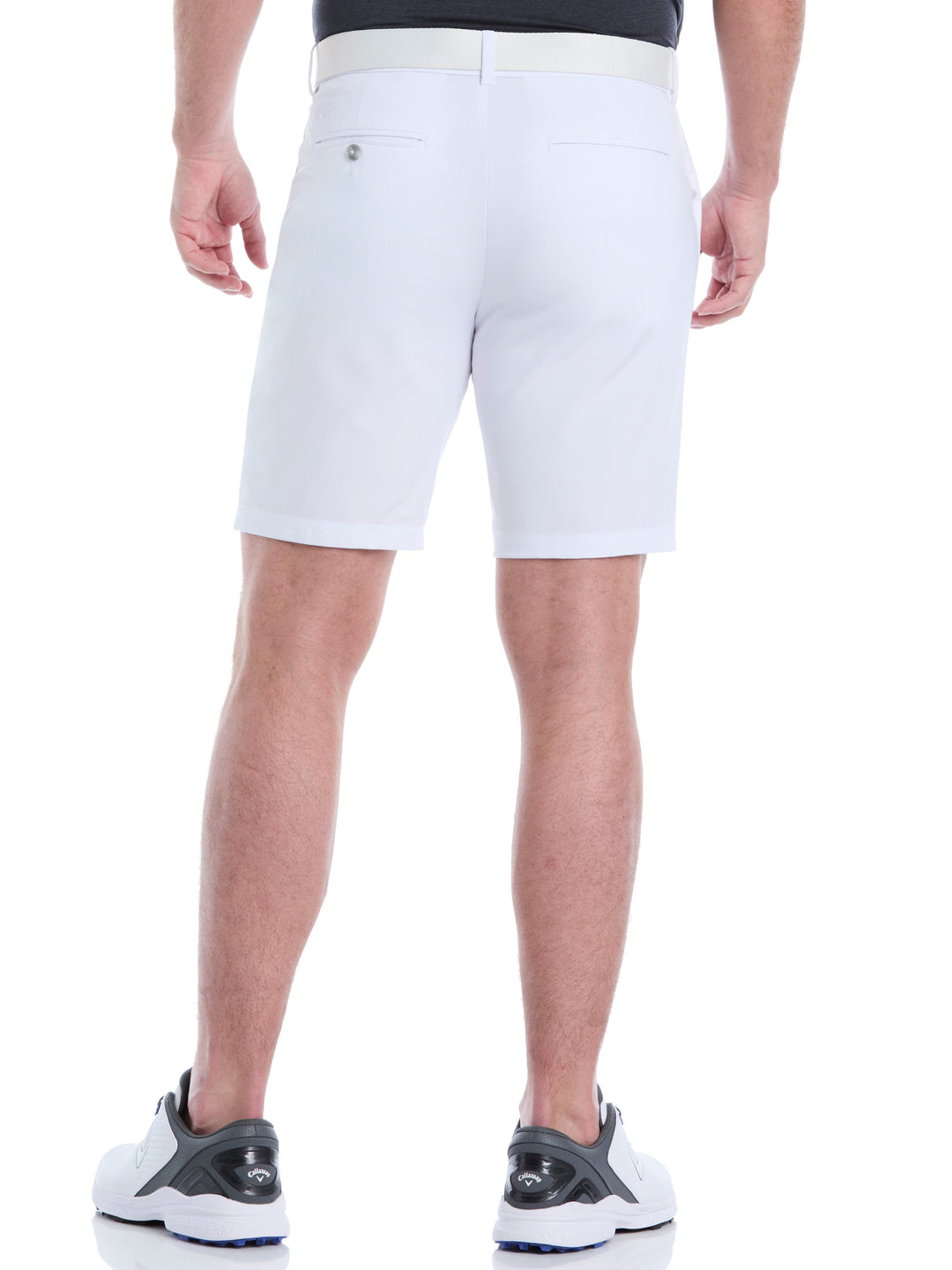 Men's Flat Front Stretch Golf Shorts | 9" Inseam