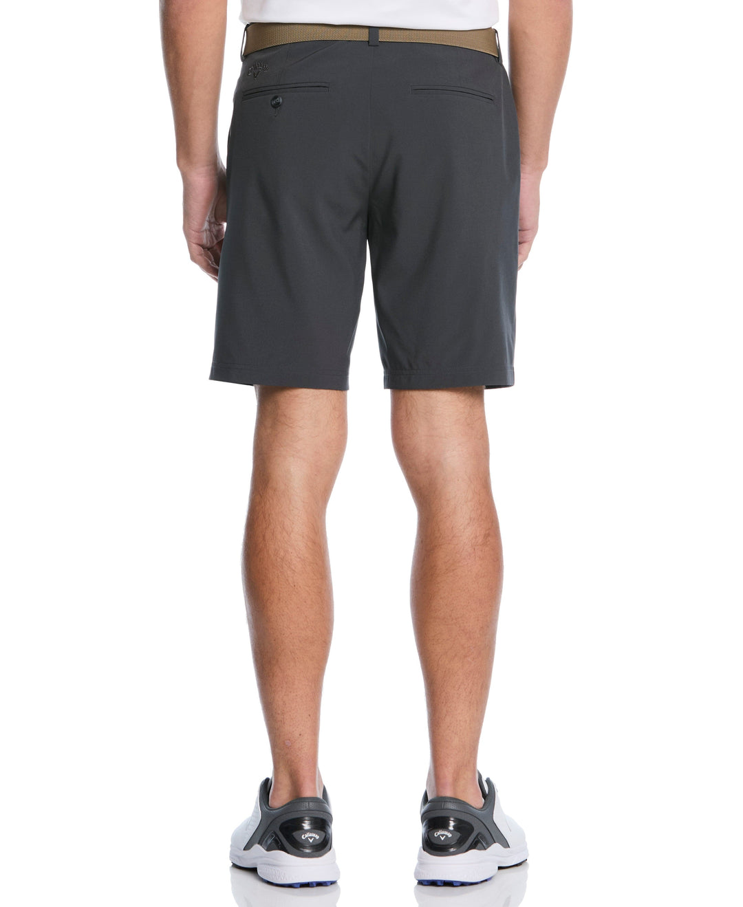 Flat Front Golf Shorts (Asphalt) 