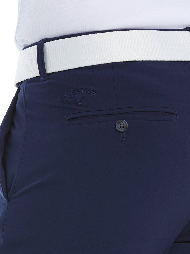 Men's Flat Front Stretch Golf Shorts | 9" Inseam