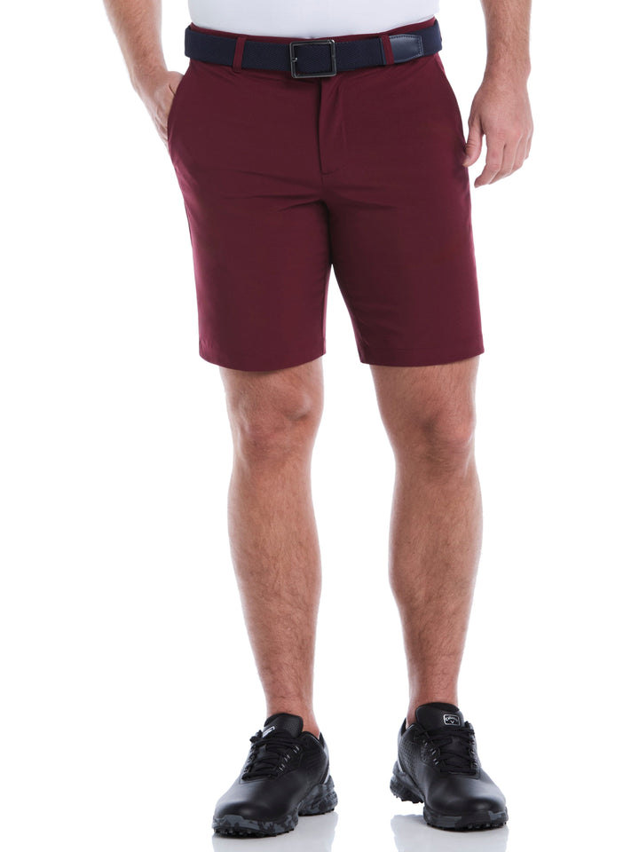 Men's Flat Front Stretch Golf Shorts | 9" Inseam