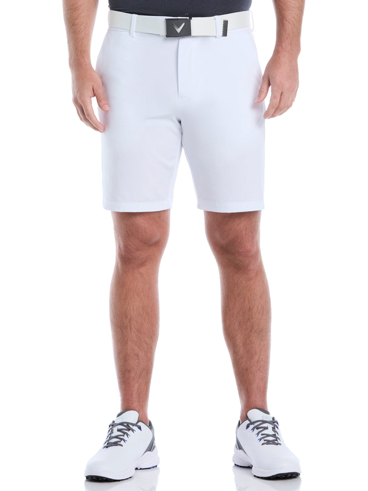 Men's Flat Front Stretch Golf Shorts | 9" Inseam