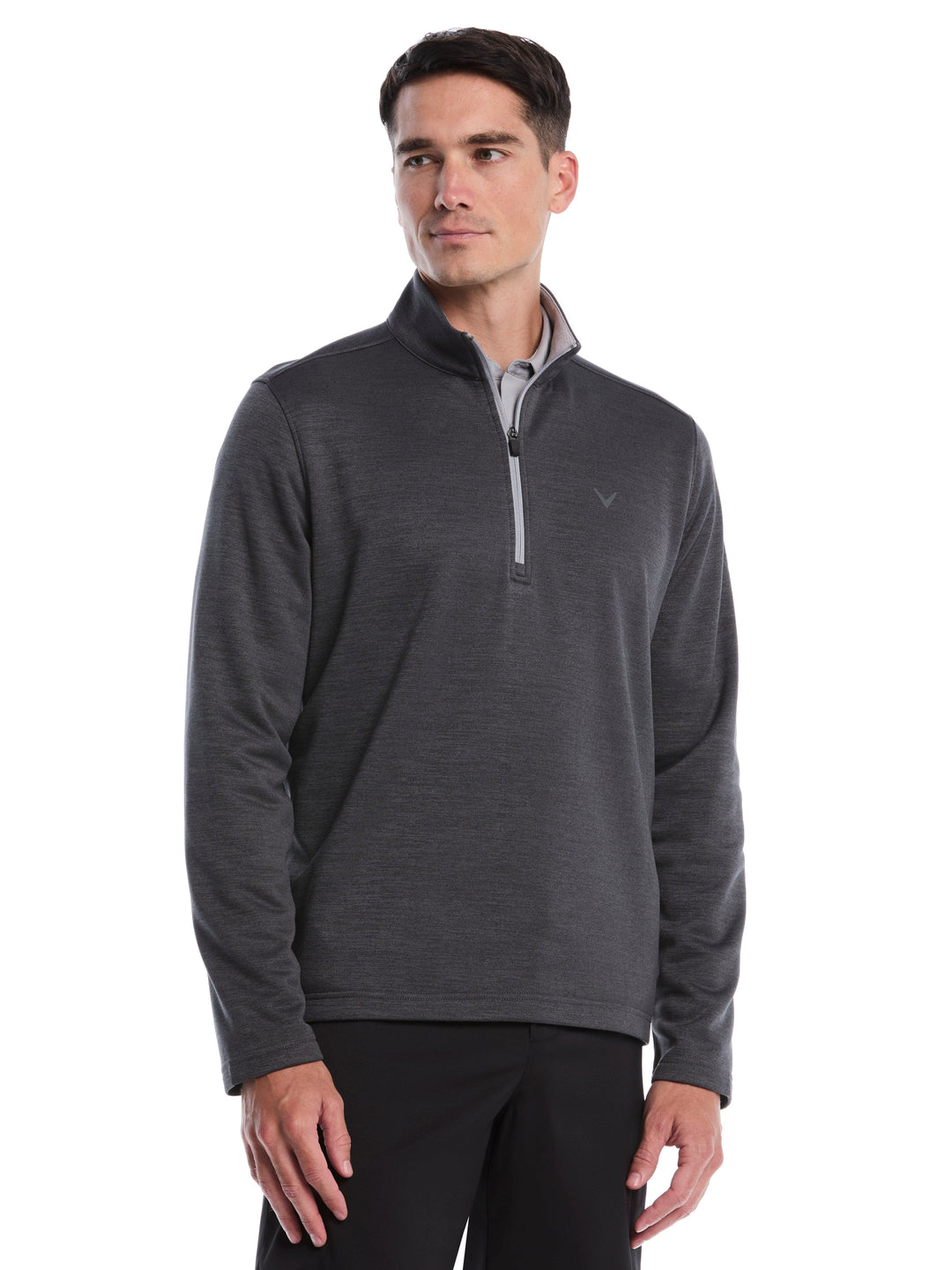 Men's Fleece Quarter Zip Golf Base Layer
