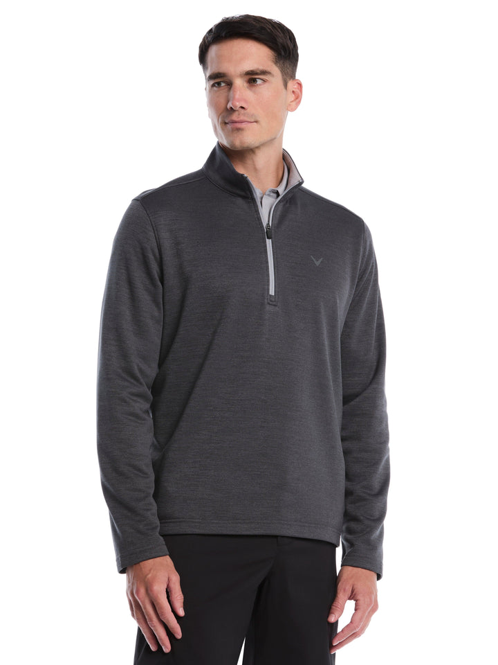Men's Fleece Quarter Zip Golf Base Layer