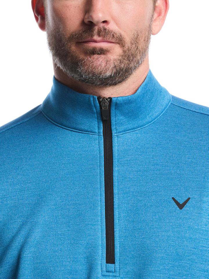 Men's Fleece Quarter Zip Golf Base Layer