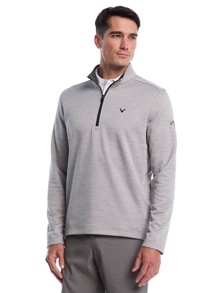 Men's Fleece Quarter Zip Golf Base Layer