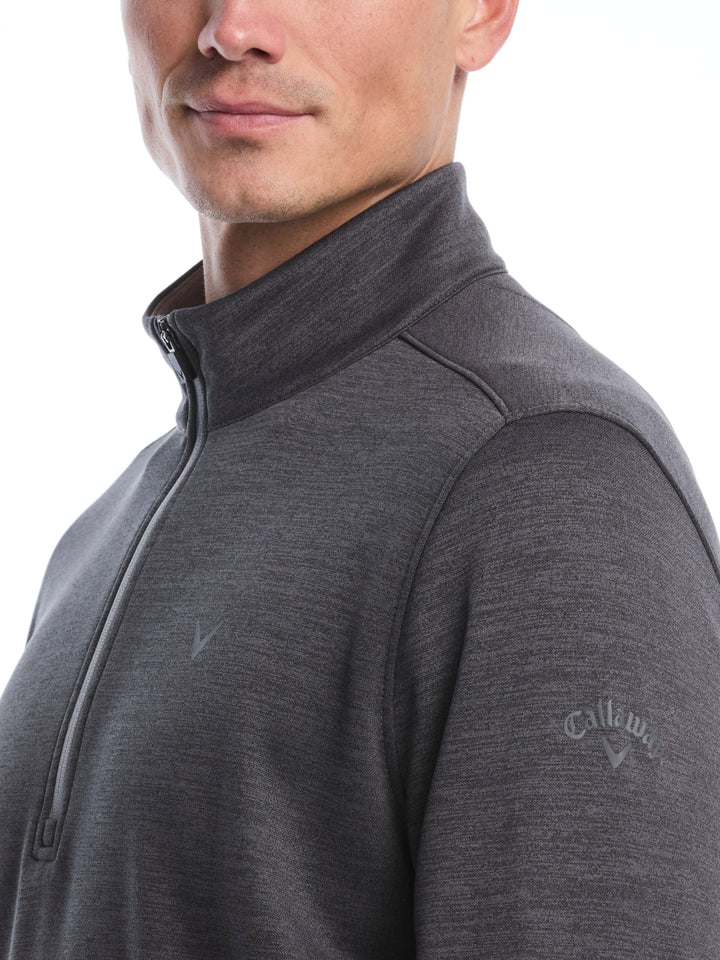 Men's Fleece Quarter Zip Golf Base Layer