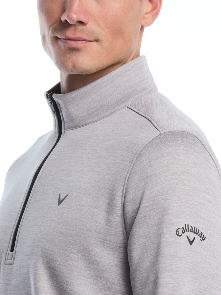 Men's Fleece Quarter Zip Golf Base Layer
