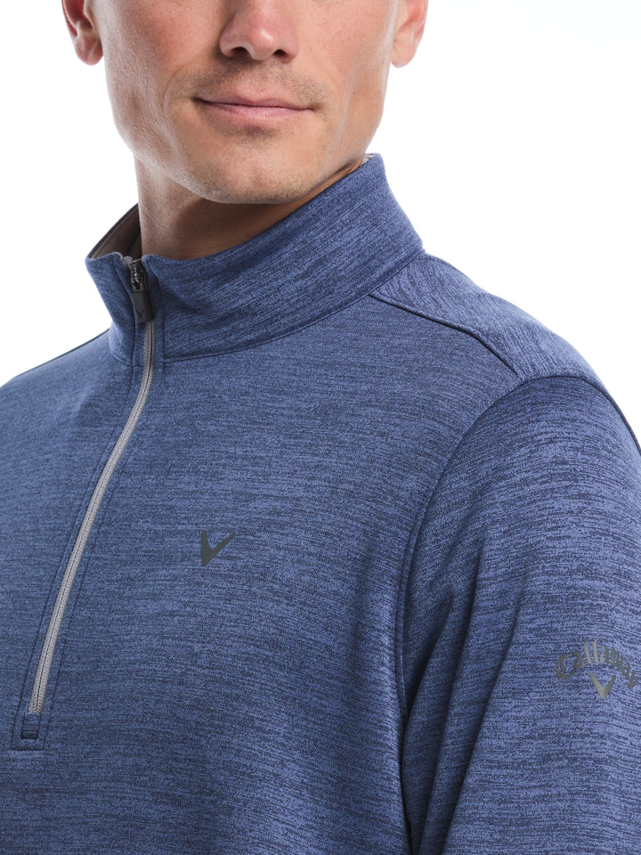 Men's Fleece Quarter Zip Golf Base Layer