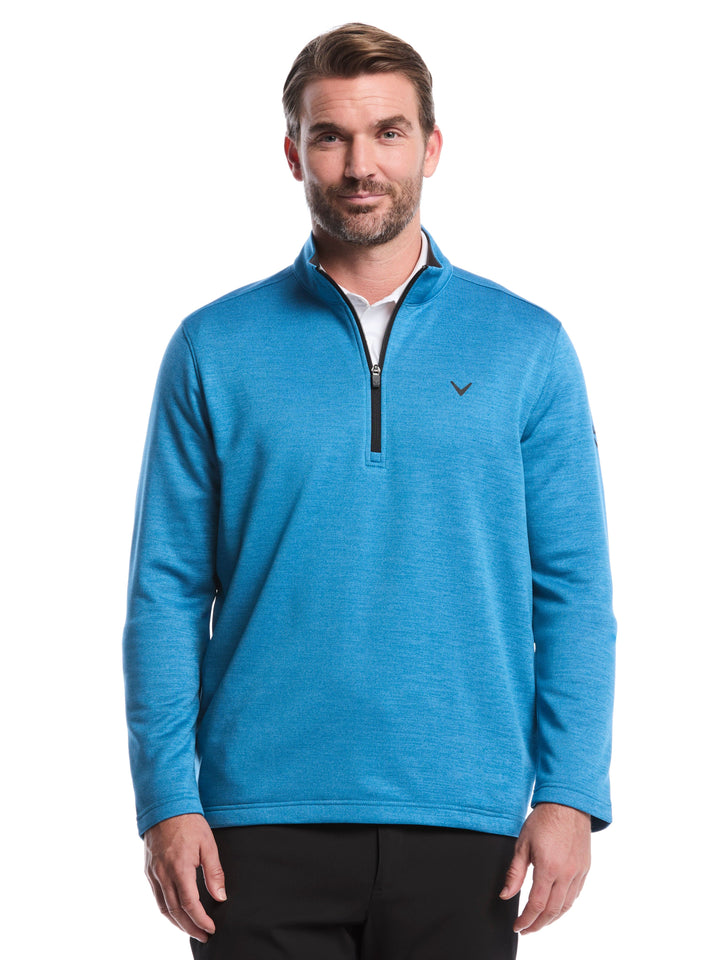 Men's Fleece Quarter Zip Golf Base Layer