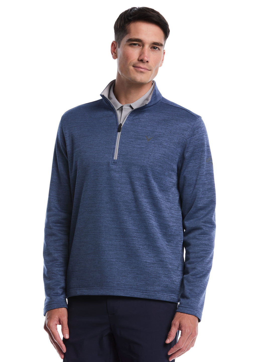 Men's Fleece Quarter Zip Golf Base Layer