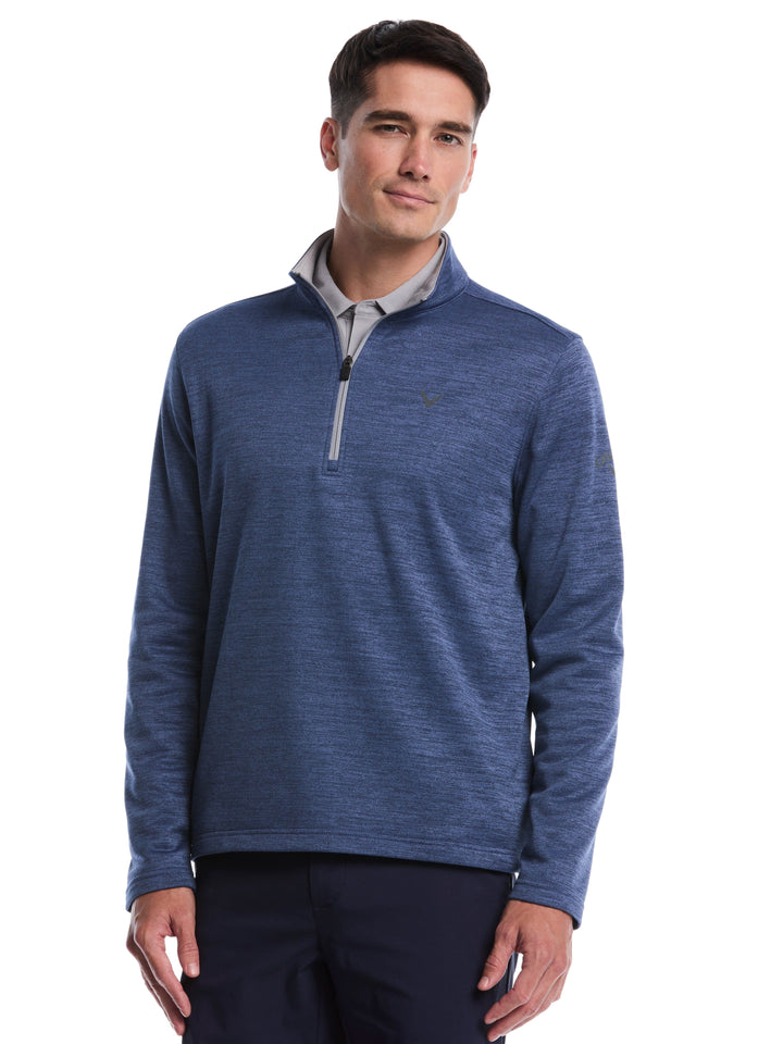 Men's Fleece Quarter Zip Golf Base Layer