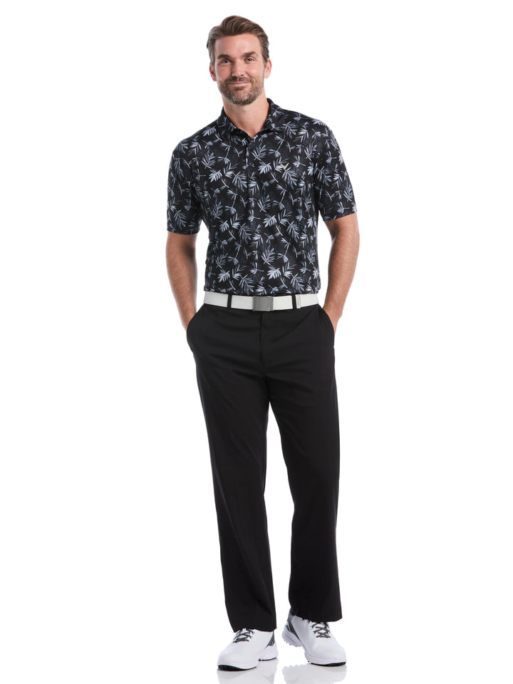 Men's Floral Polo