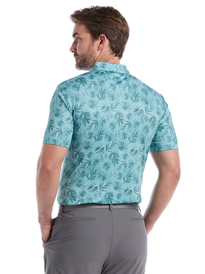 Men's Floral Polo